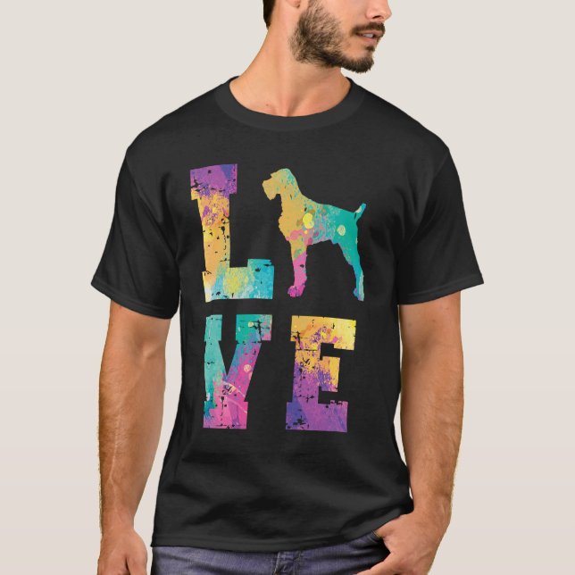 Deutsch Drahthaar Love T-Shirt (Front)