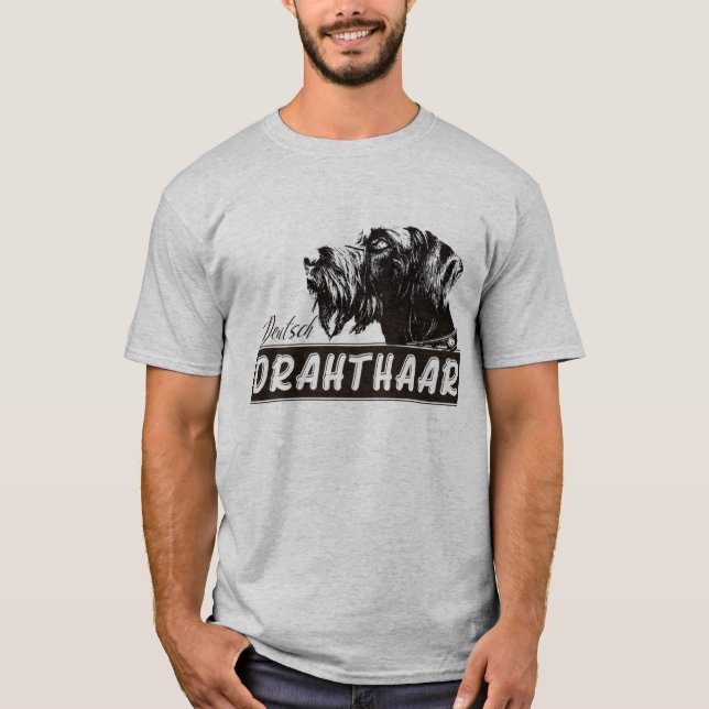 Deutsch Drahthaar  T-Shirt (Front)