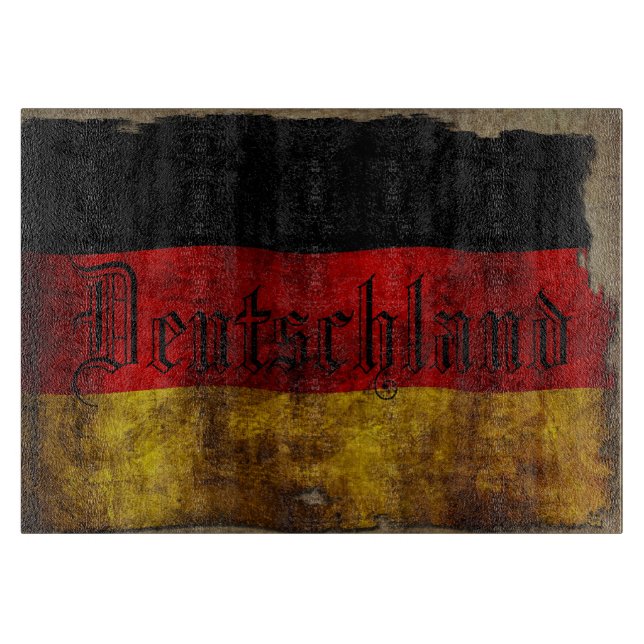 Deutsch Flagge - Vintage Cutting Board (Front)