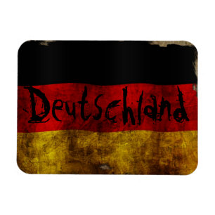 Deutsch Flagge - Vintage... Magnet