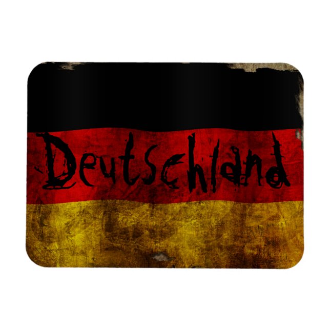 Deutsch Flagge - Vintage... Magnet (Horizontal)