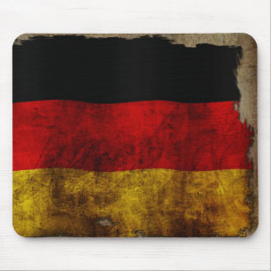 Deutsch Flagge - Vintage... Mouse Pad