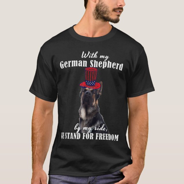 Deutsch Funny American German Dogs Quotes Germany  T-Shirt (Front)