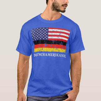 Deutschamerikaner German American US Flag Oktoberf T-Shirt