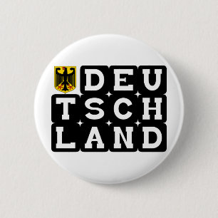 Deutschand Original designs! 6 Cm Round Badge