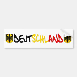 Deutschand Original designs! Bumper Sticker