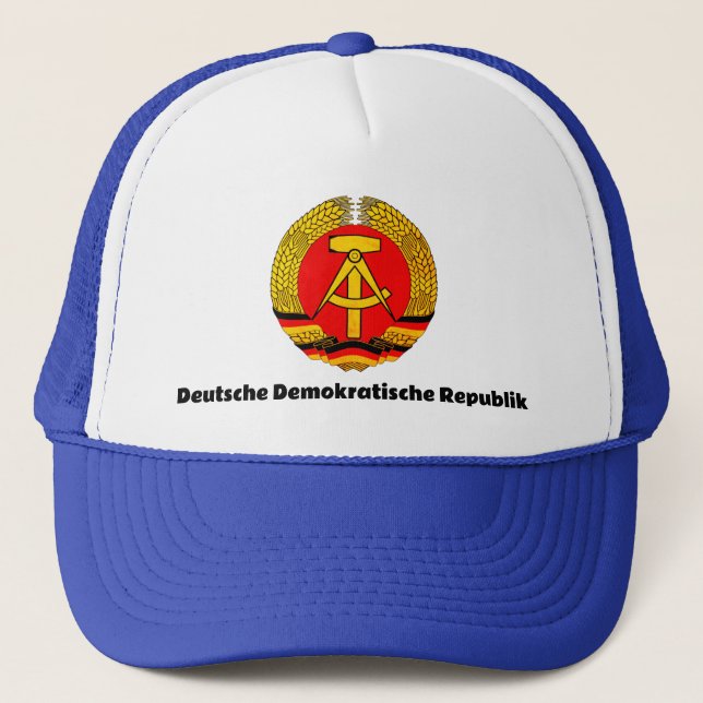 Deutsche Demokratische Republik, East Germany GDR Trucker Hat (Front)
