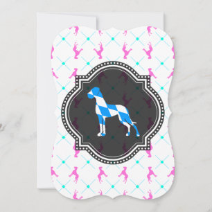 Deutsche Doggen Einladungen Invitation
