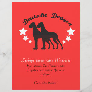 Deutsche Doggen Flyer