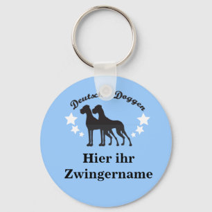 Deutsche Doggen Key Ring