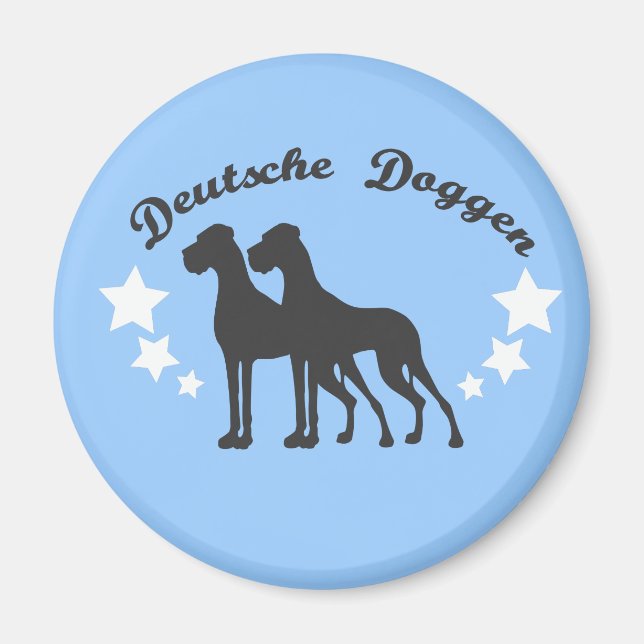 Deutsche Doggen Magnet (Front)