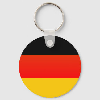 Deutsche Flagge or German Flag Key Ring