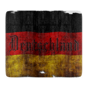 Deutsche Flagge - Vintag Cutting Board