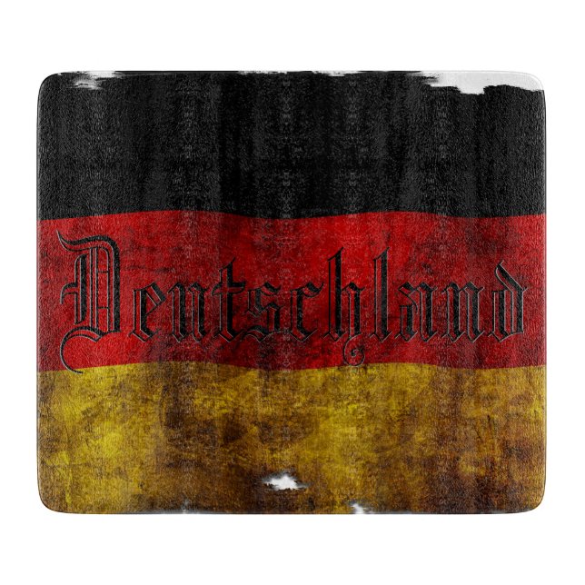 Deutsche Flagge - Vintag Cutting Board (Front)