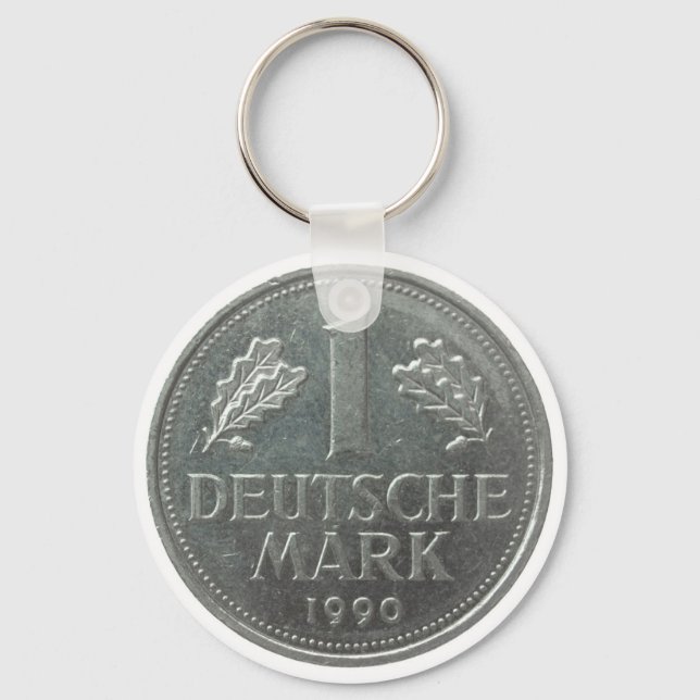 Deutsche Mark coin Key Ring (Front)