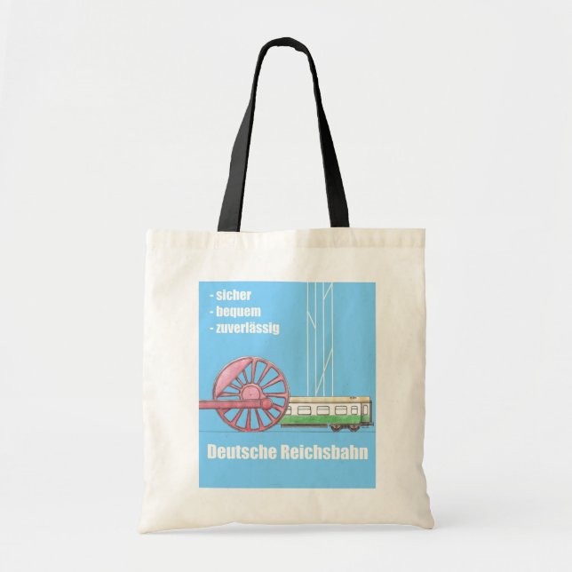 Deutsche Reichsbahn Tote Bag (Front)