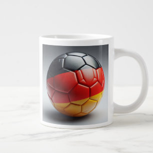 Deutsche Stolz Fußball Large Coffee Mug