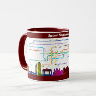 " Deutschland: 2021/heute BERLIN - U/S-Bahn  Tasse Mug