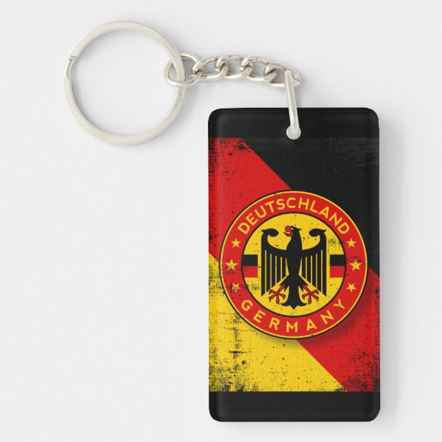 Deutschland, Badge of Germany Key Ring (Front)