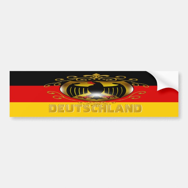 Deutschland Bumper Sticker (Front)