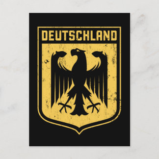 Deutschland Eagle -  German Coat of Arms Postcard