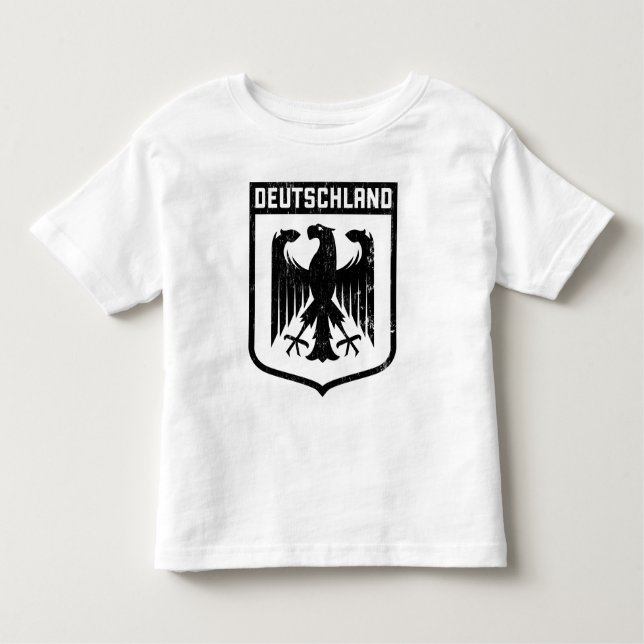 Deutschland Eagle -  Germany Coat of Arms Toddler T-Shirt (Front)