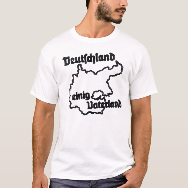 Deutschland Einig Vaterland T-Shirt (Front)