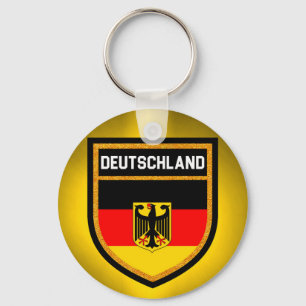 Deutschland  Flag Key Ring