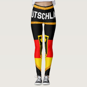 Deutschland Flag Leggings
