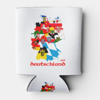 Deutschland flags can cooler