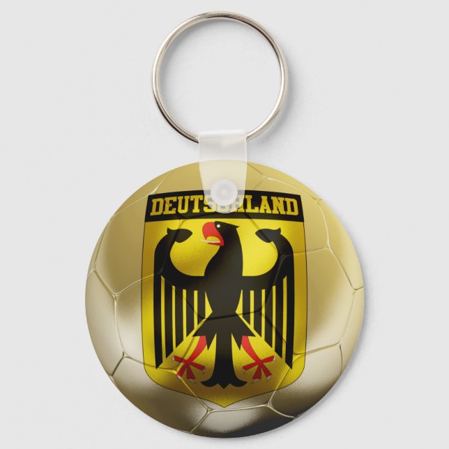 Deutschland Football Key Ring (Front)