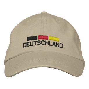 Deutschland Fussball Embroidered Cap