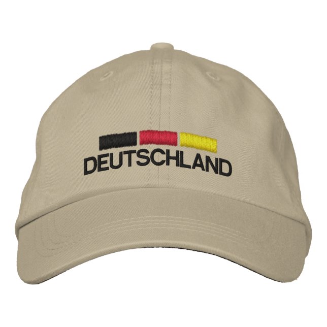 Deutschland Fussball Embroidered Cap (Front)