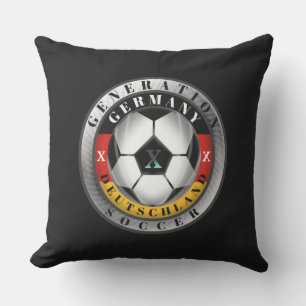 Deutschland Generation X German Soccer Cushion