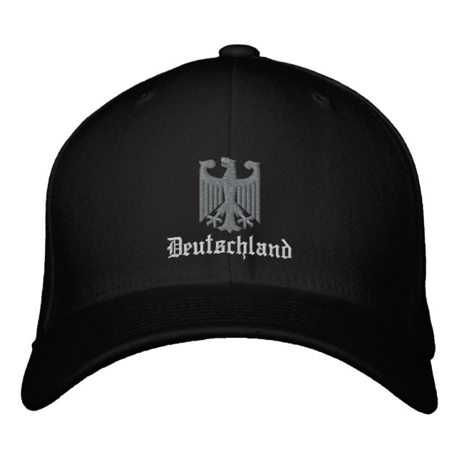 Deutschland "German Coat of Arms" Embroidered Hat (Front)