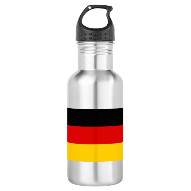 Deutschland - Germany Flag 710 Ml Water Bottle (Front)