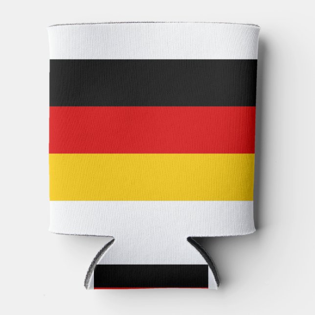 Deutschland - Germany Flag Can Cooler (Front)