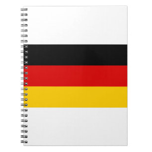 Deutschland - Germany Flag Notebook