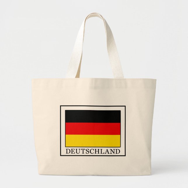 Deutschland Large Tote Bag (Front)