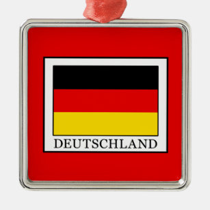 Deutschland Metal Ornament