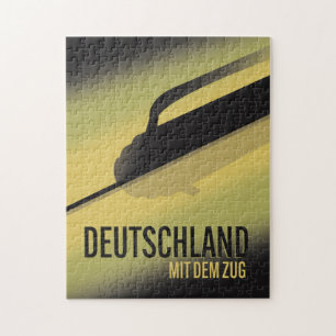 Deutschland mit dem zug jigsaw puzzle