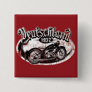 Deutschland Motowear 15 Cm Square Badge