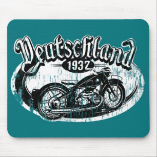 Deutschland Motowear Mouse Pad