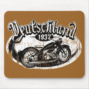 Deutschland Motowear Mouse Pad