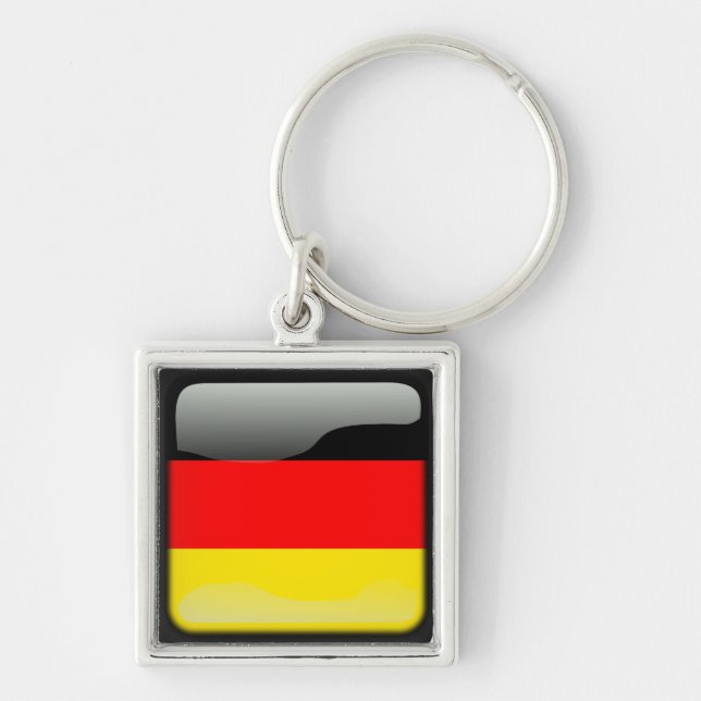 Deutschland polished key ring (Front)