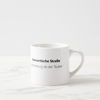Deutschland Reise-Mug – Romantische Straße Espresso Cup