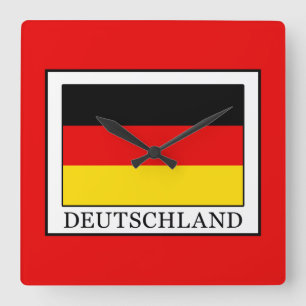 Deutschland Square Wall Clock
