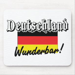 Deutschland Wunderbar Mouse Pad