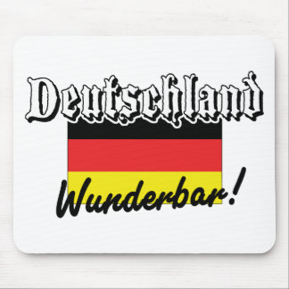 Deutschland Wunderbar Mouse Pad
