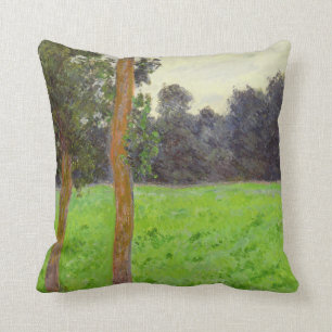 Deux Arbres dans la Prairie Cushion
